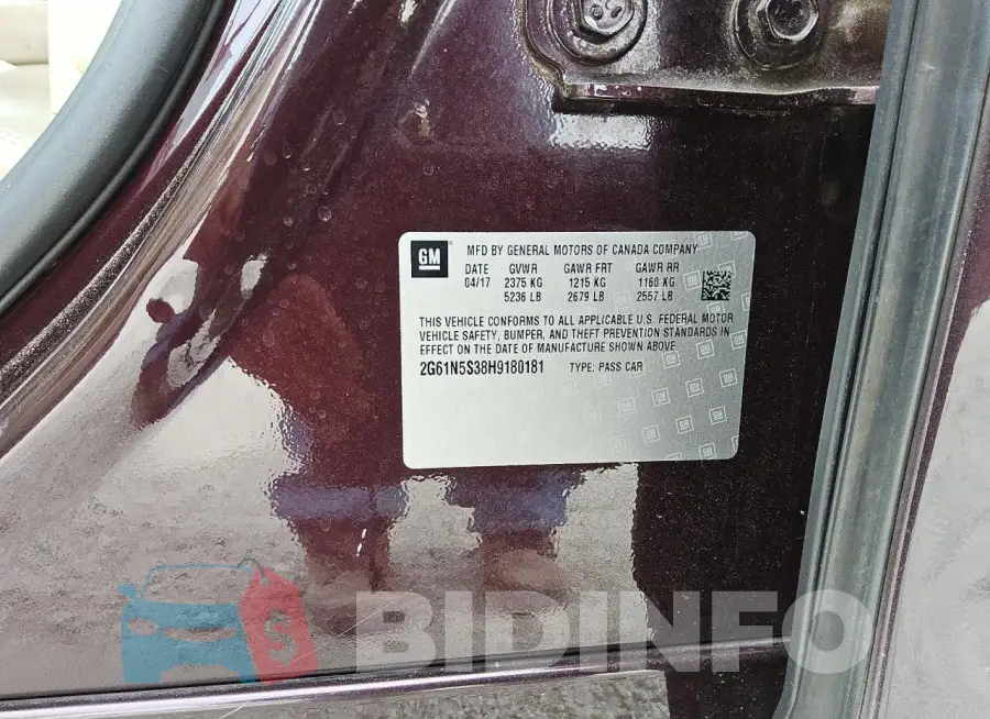 2G61N5S38H9180181 Photo# 12