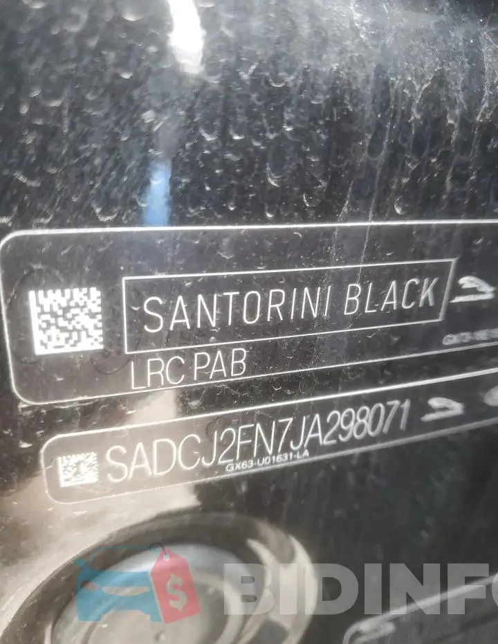 SADCJ2FN7JA298071 Photo# 13