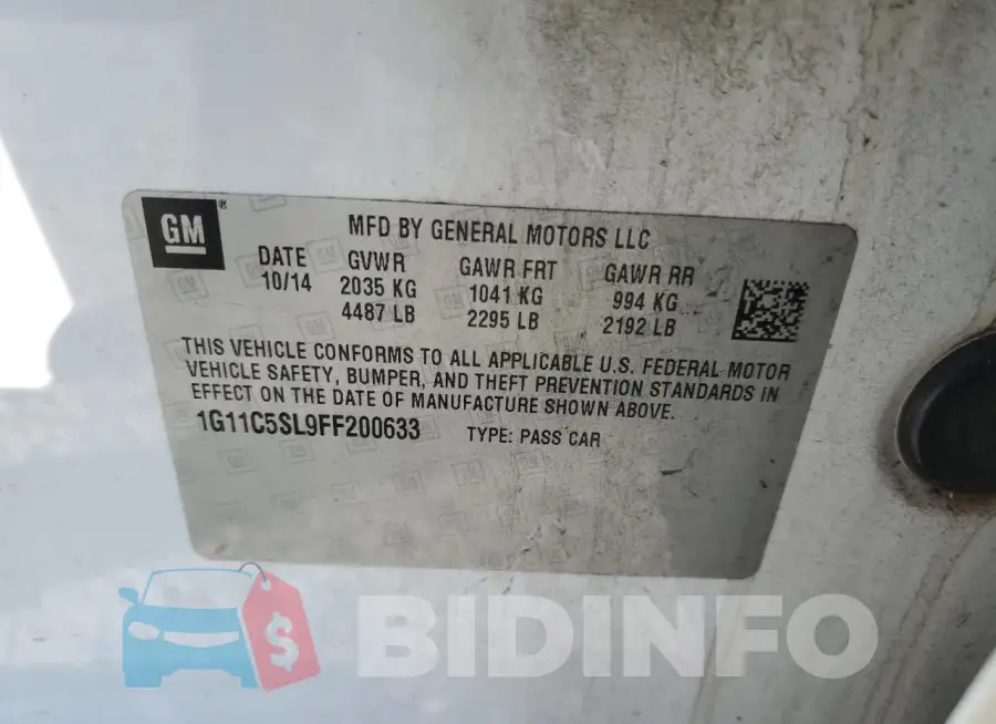 1G11C5SL9FF200633 Photo# 13
