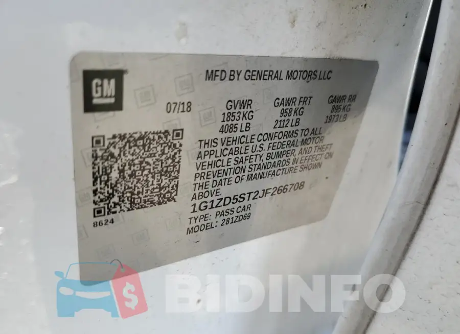 1G1ZD5ST2JF266708 Photo# 12