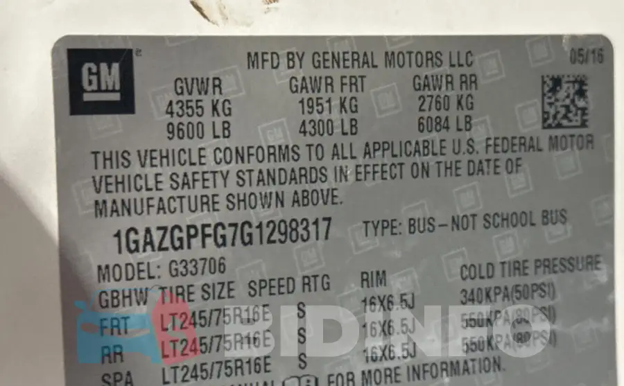 1GAZGPFG7G1298317 Photo# 10