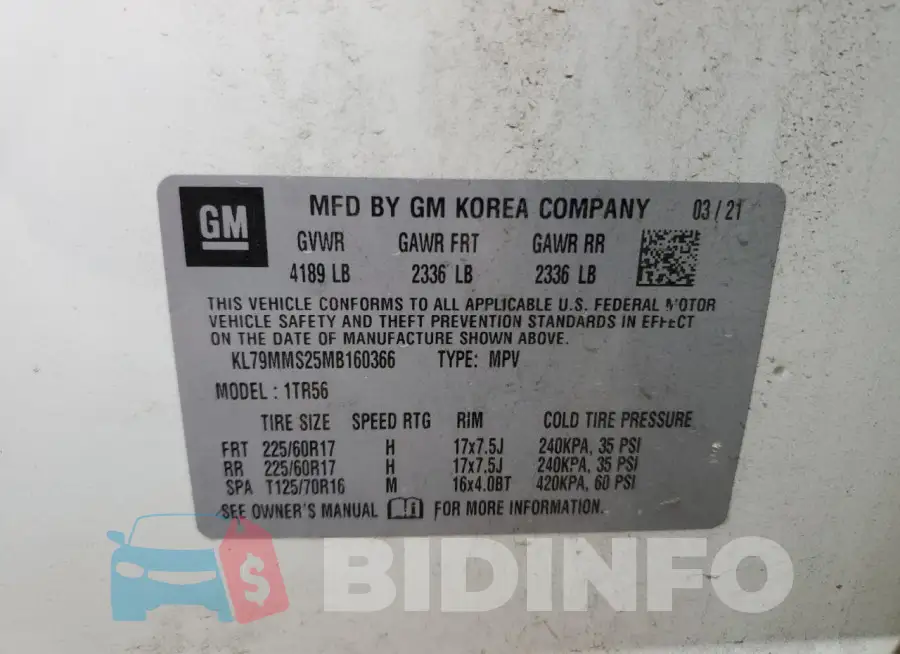 KL79MMS25MB160366 Photo# 13