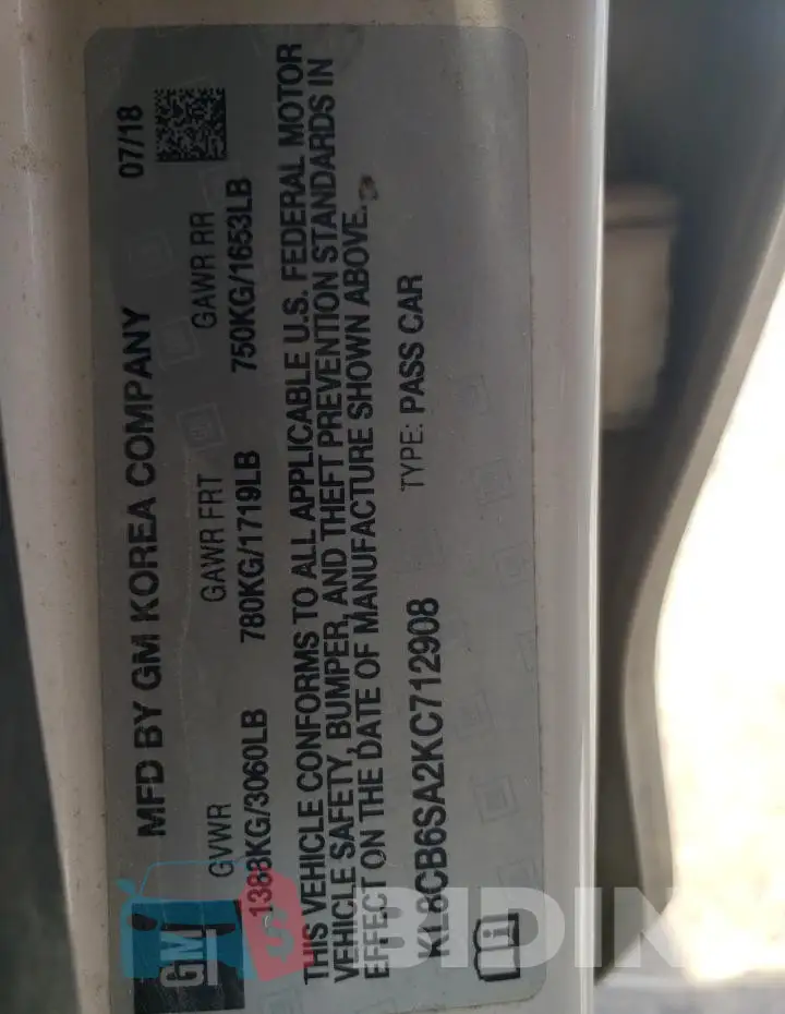 KL8CB6SA2KC712908 Photo# 12