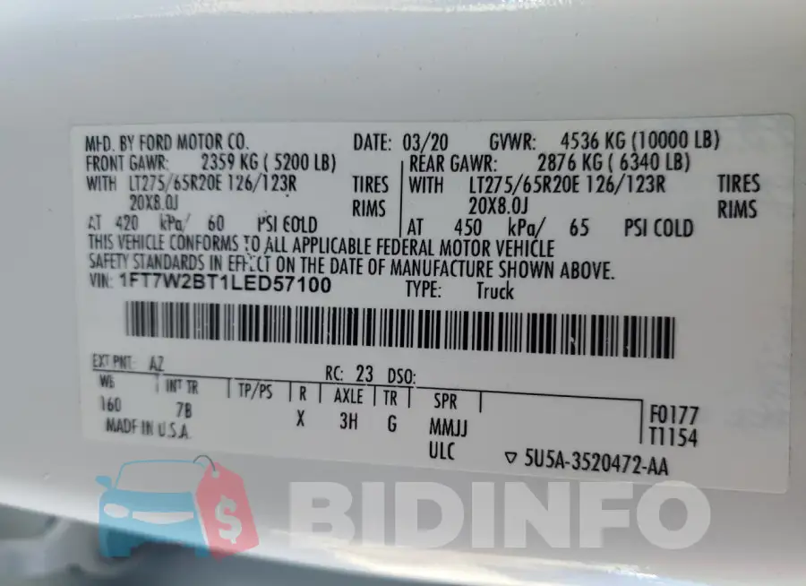1FT7W2BT1LED57100 Photo# 13