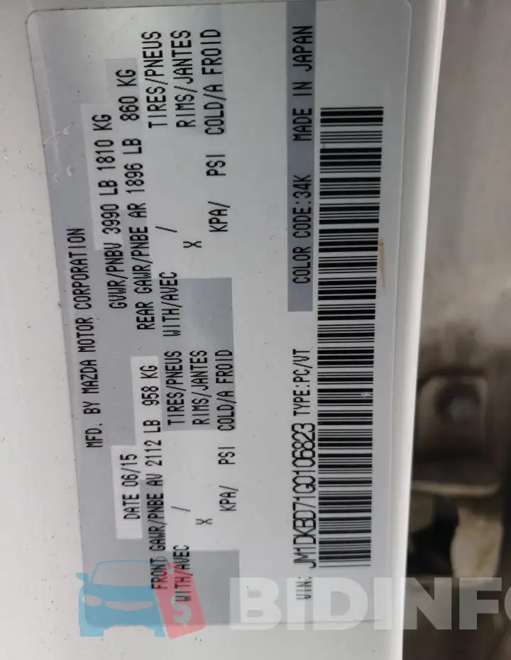 JM1DKBD71G0106823 Photo# 13