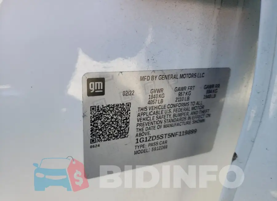 1G1ZD5ST5NF119899 Photo# 12
