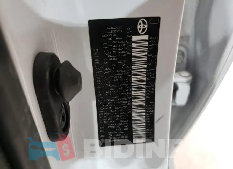 5YFB4MDEXRP094210 Photo# 12