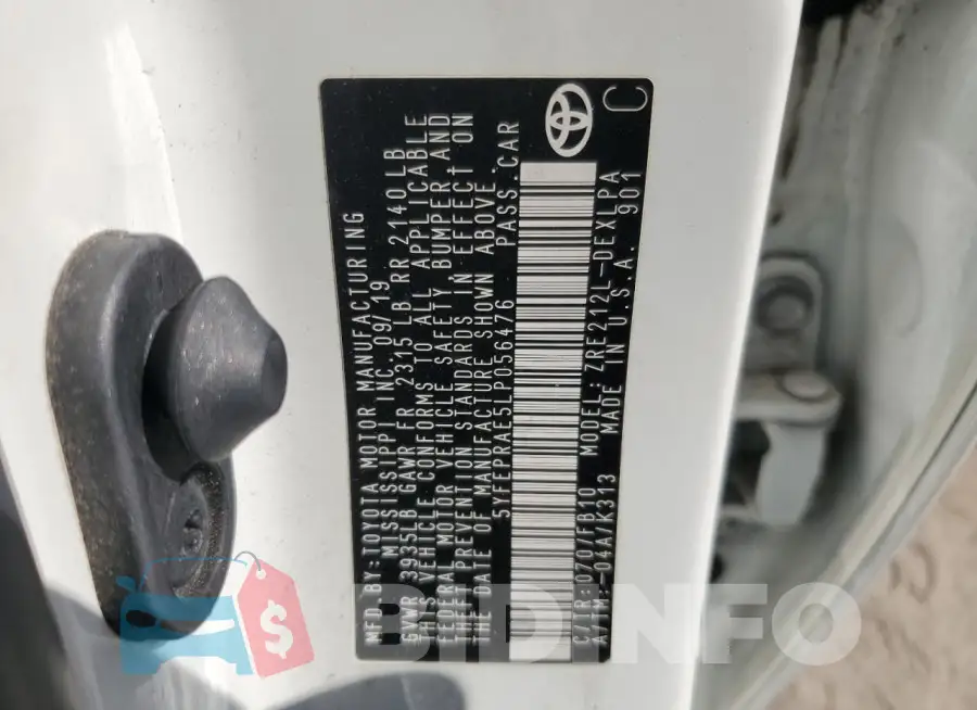 5YFEPRAE5LP056476 Photo# 12