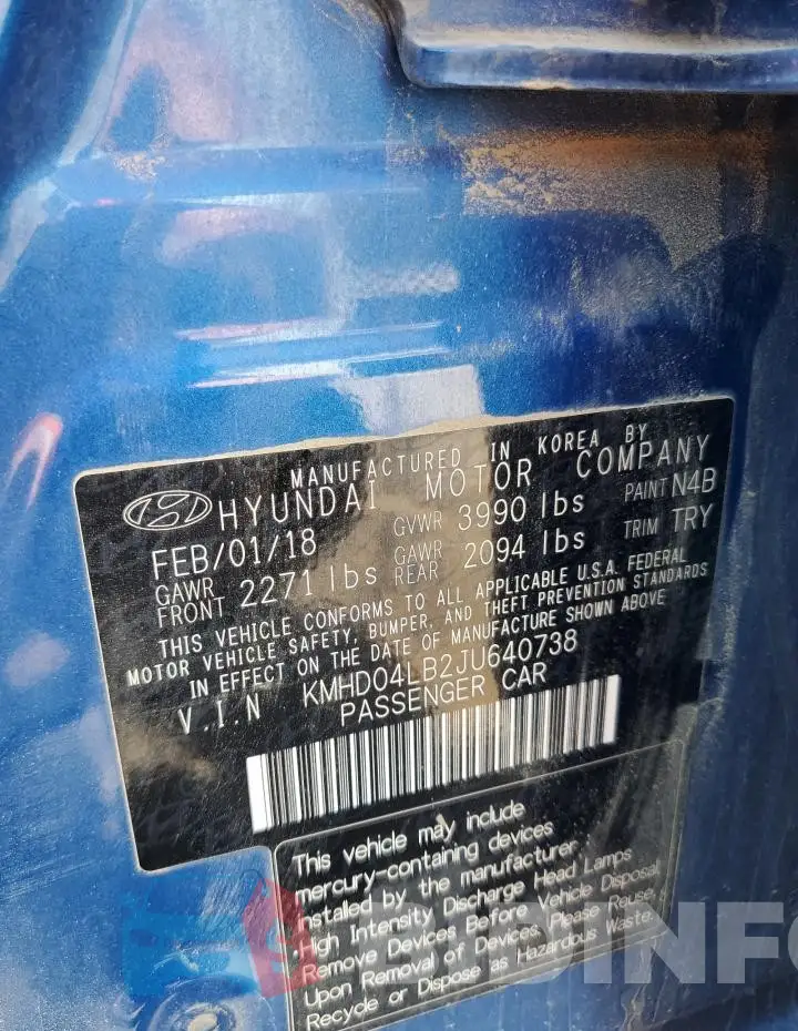 KMHD04LB2JU640738 Photo# 12