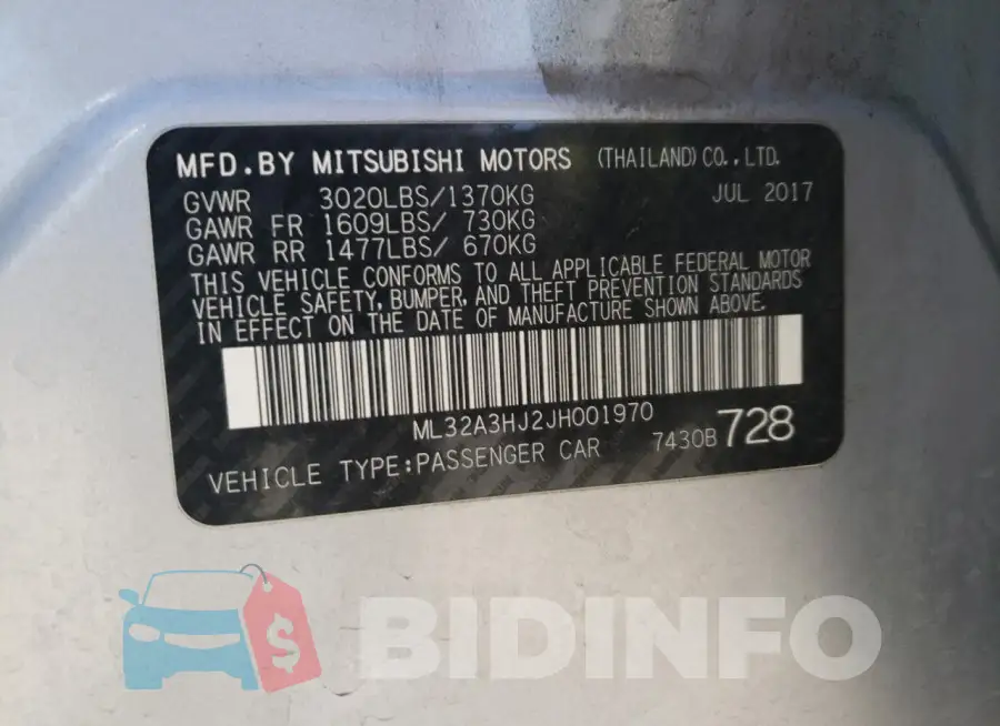 ML32A3HJ2JH001970 Photo# 13