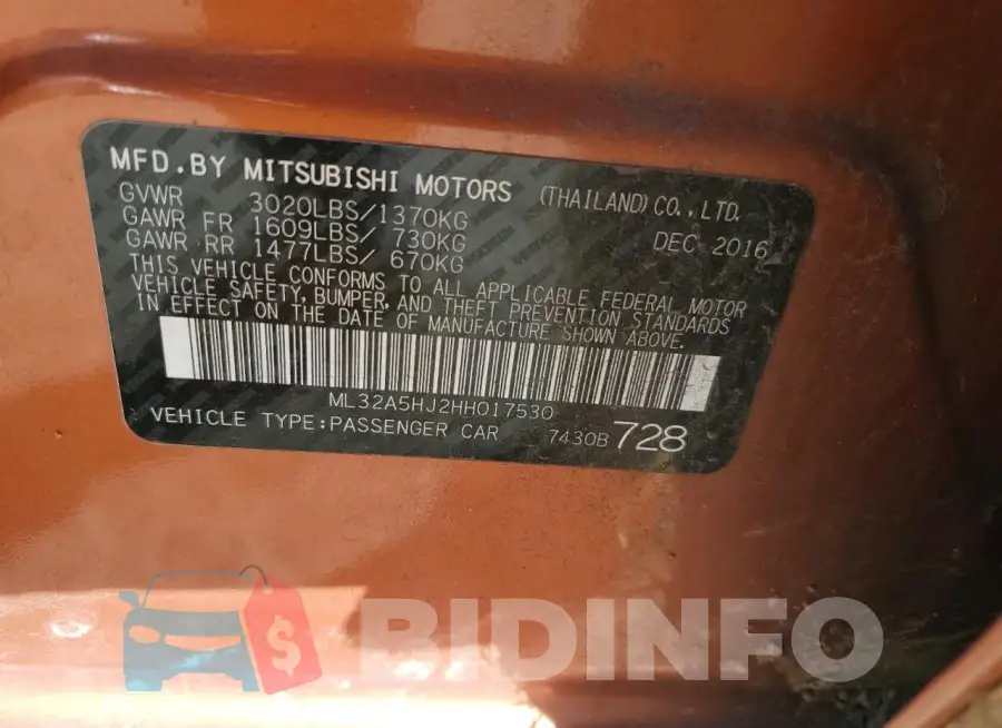 ML32A5HJ2HH017530 Photo# 12
