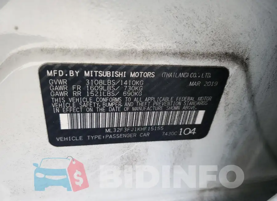 ML32F3FJ1KHF15155 Photo# 12