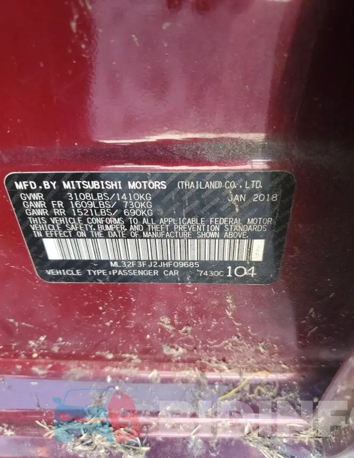 ML32F3FJ2JHF09685 Photo# 12