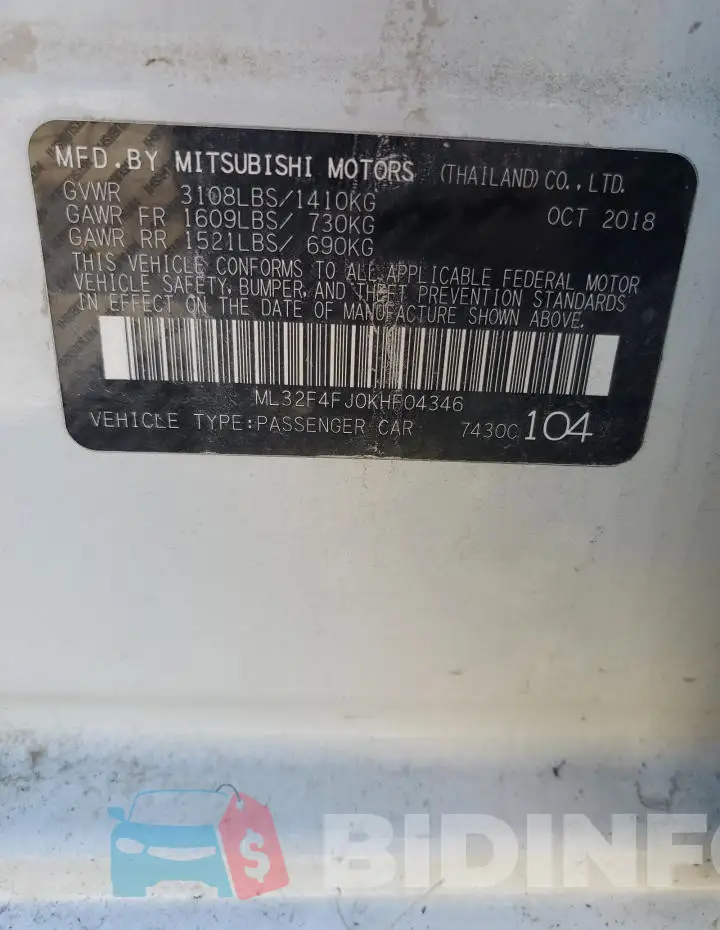 ML32F4FJ0KHF04346 Photo# 12