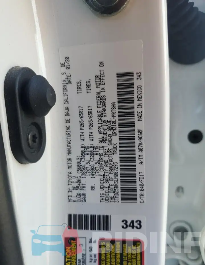 3TMDZ5BN3LM087293 Photo# 12