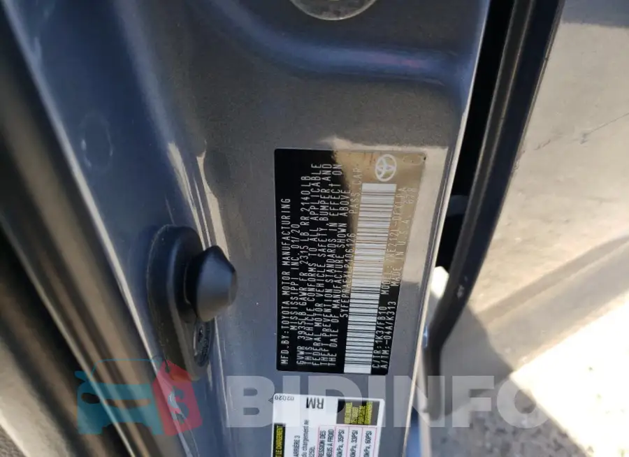 5YFEPRAEXLP106126 Photo# 12