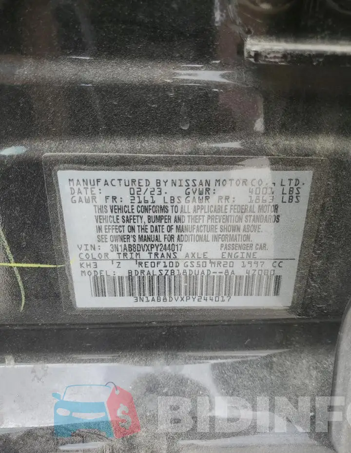 3N1AB8DVXPY244017 Photo# 12