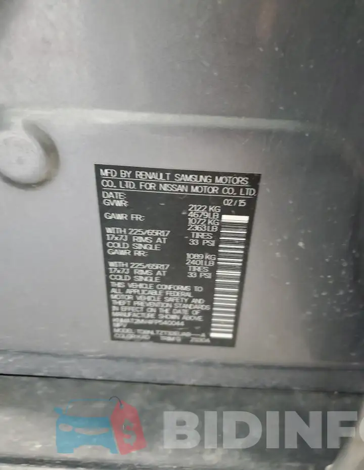 KNMAT2MV4FP540044 Photo# 13