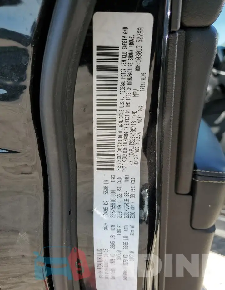 1C4PJLDS2GW189718 Photo# 13