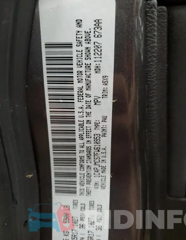 1C4PJMCS7FW610953 Photo# 14