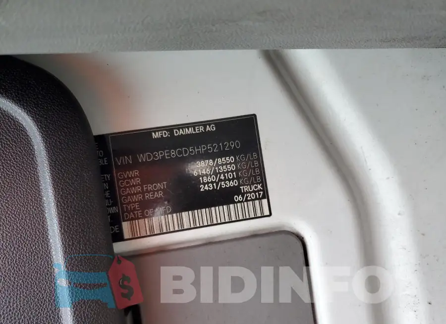 WD3PE8CD5HP521290 Photo# 13