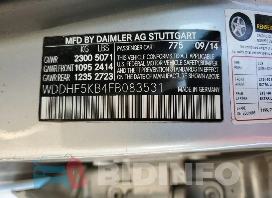 WDDHF5KB4FB083531 Photo# 12