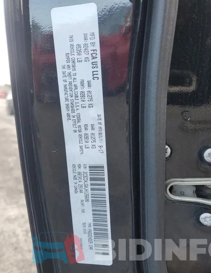 2C3CDXJG0JH126608 Photo# 12