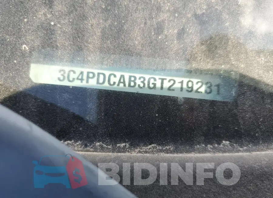3C4PDCAB3GT219231 Photo# 13