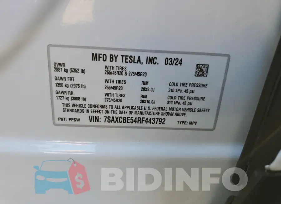 7SAXCBE54RF443792 Photo# 12
