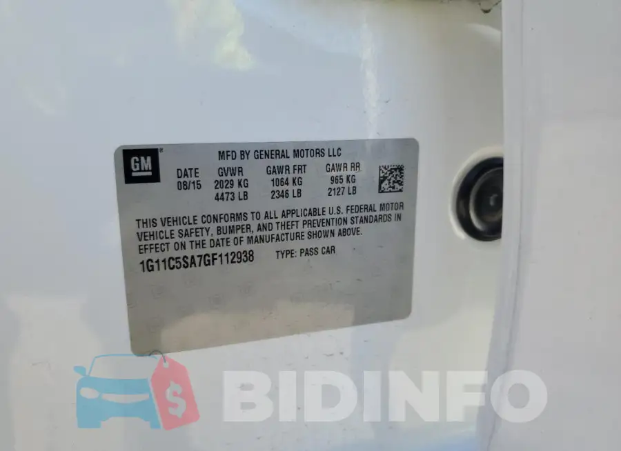 1G11C5SA7GF112938 Photo# 12