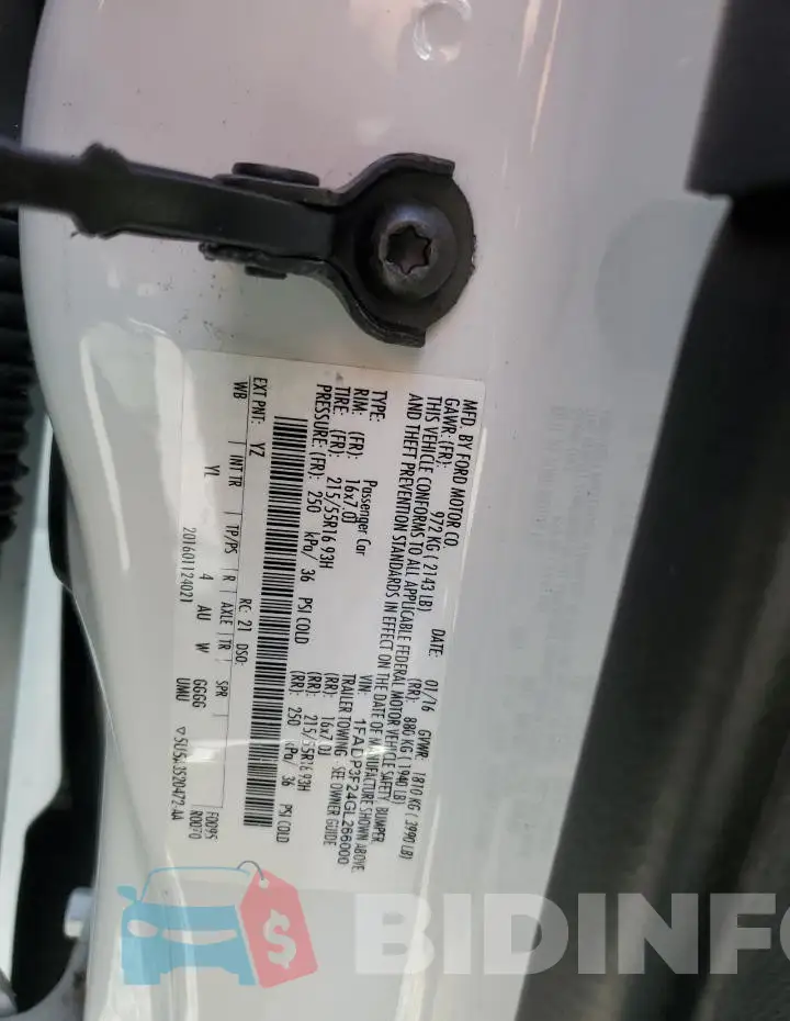 1FADP3F24GL266000 Photo# 12