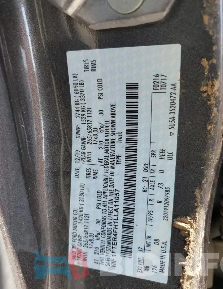 1FTER4FH1LLA11057 Photo# 12