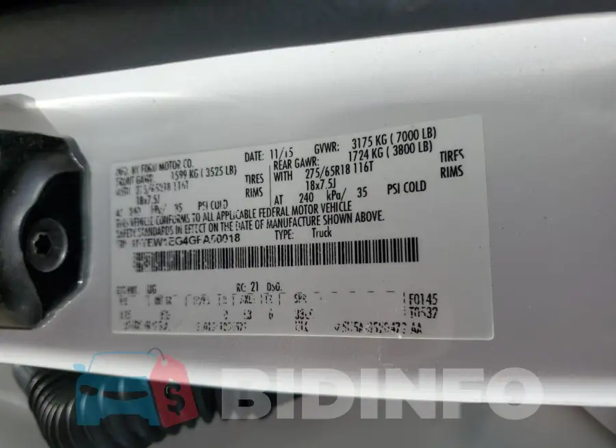 1FTEW1EG4GFA50018 Photo# 12