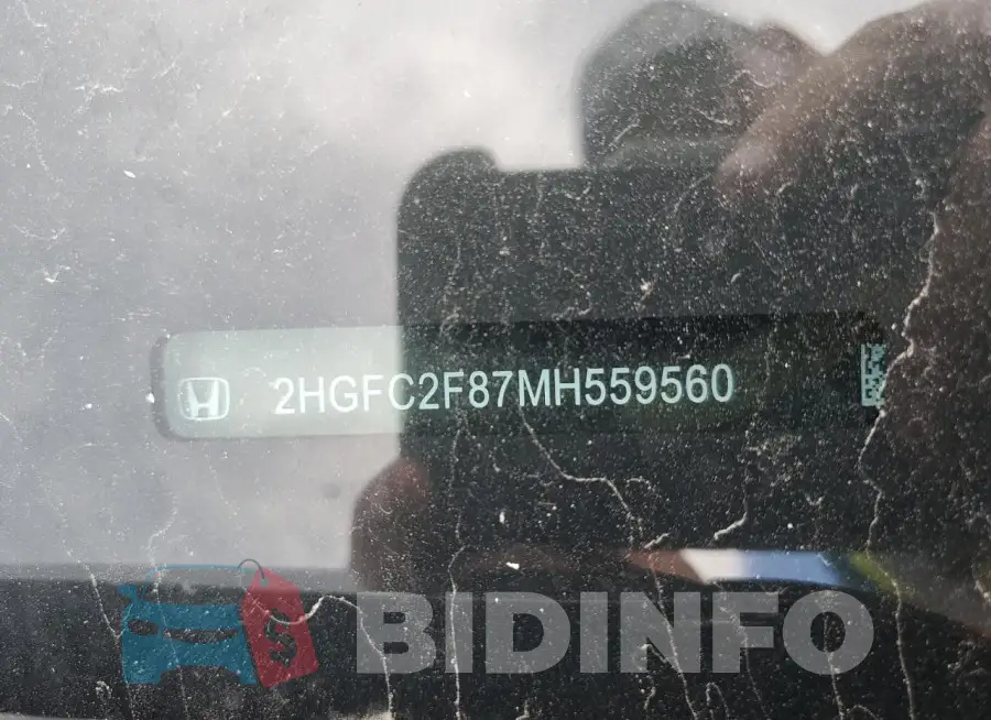 2HGFC2F87MH559560 Photo# 12