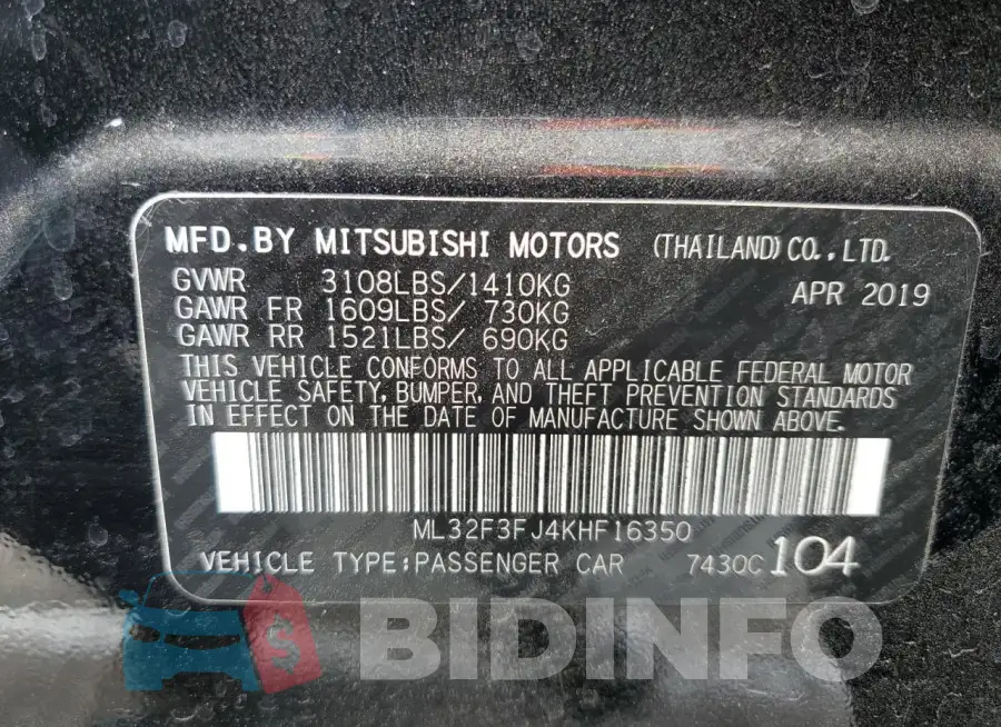 ML32F3FJ4KHF16350 Photo# 13