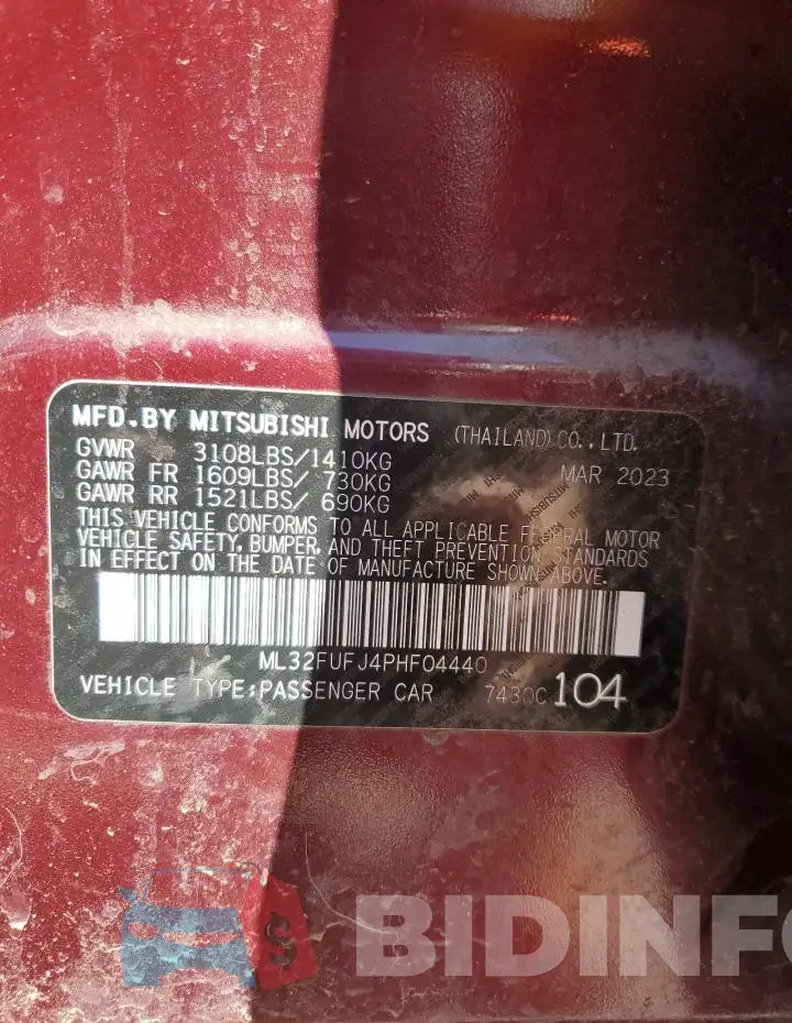 ML32FUFJ4PHF04440 Photo# 12