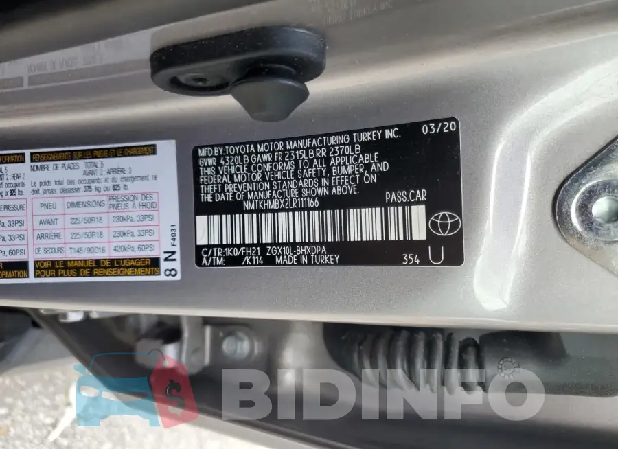 NMTKHMBX2LR111166 Photo# 13