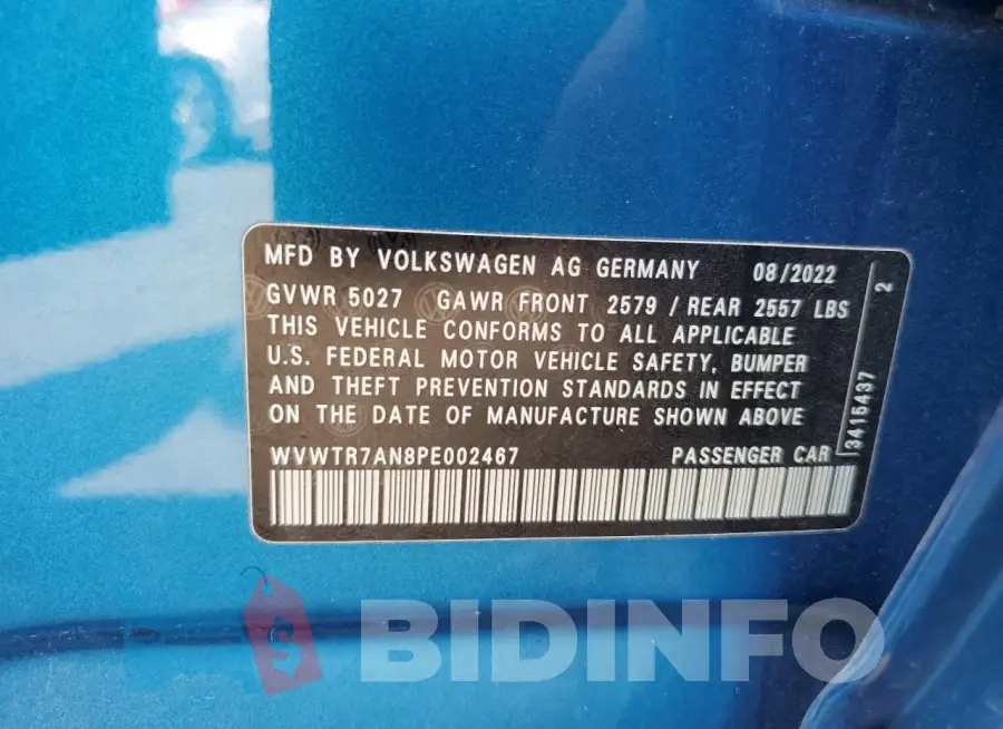 WVWTR7AN8PE002467 Photo# 12