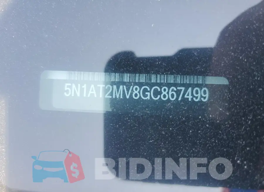 5N1AT2MV8GC867499 Photo# 13