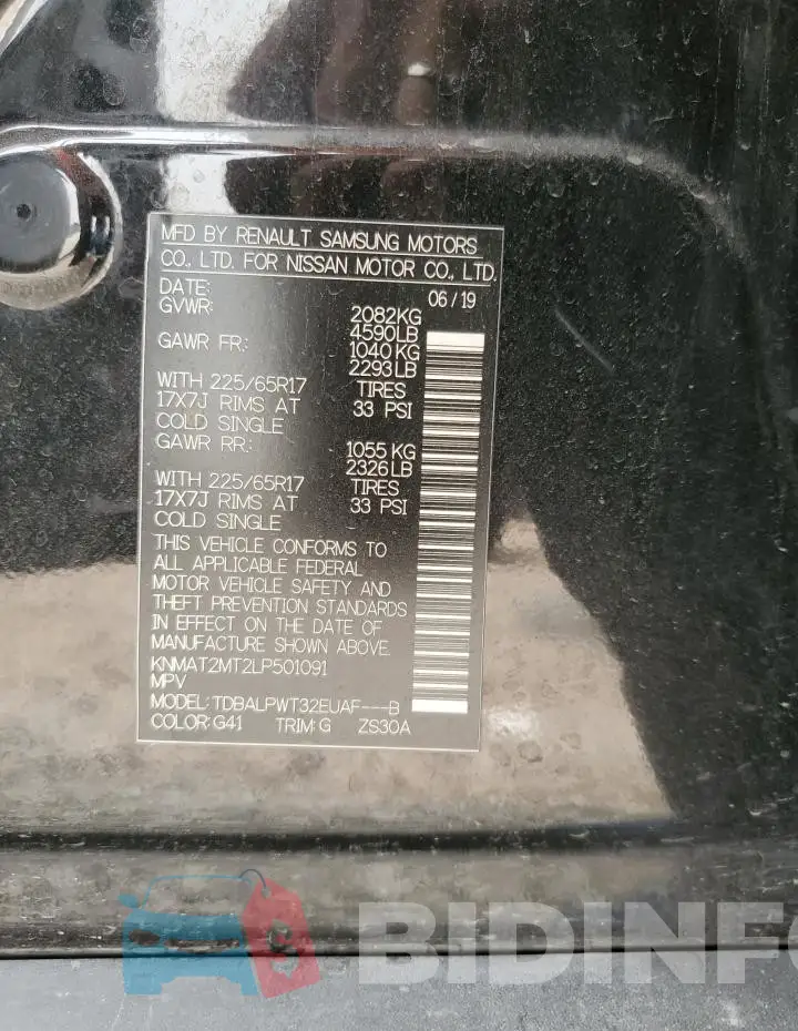 KNMAT2MT2LP501091 Photo# 14