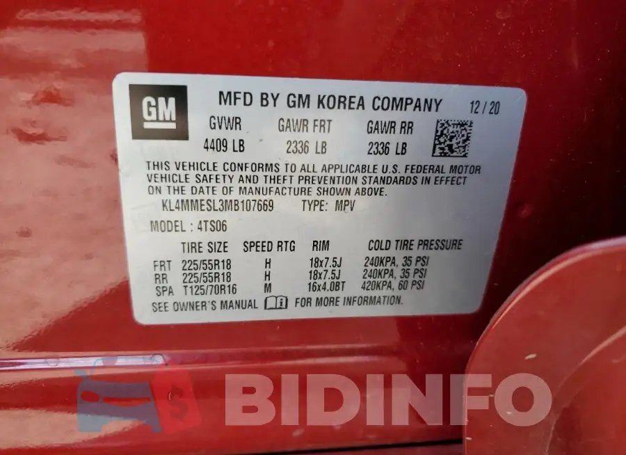 KL4MMESL3MB107669 Photo# 13