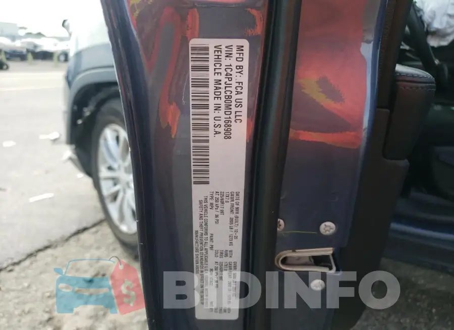 1C4PJLCB0MD168908 Photo# 13