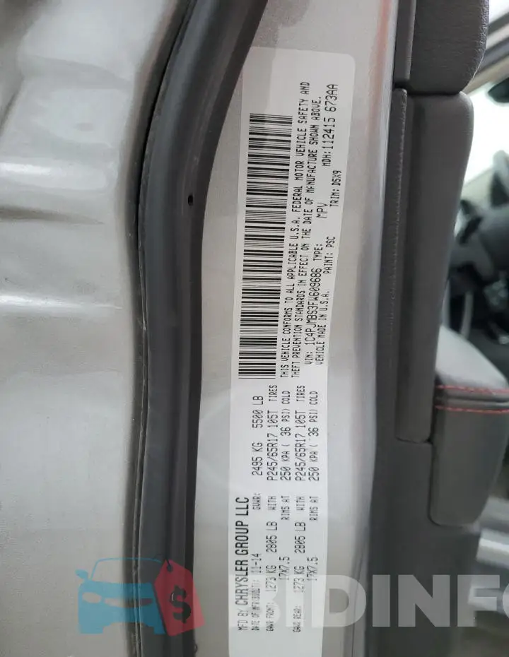 1C4PJMBS3FW609686 Photo# 14