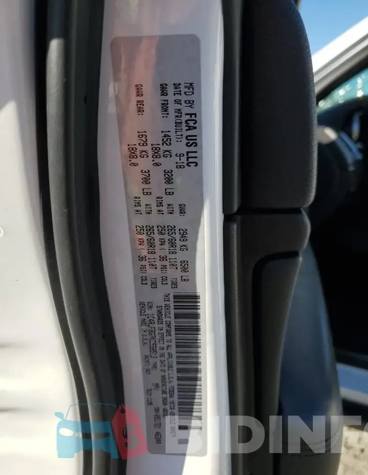 1C4RJFBG7KC558513 Photo# 13