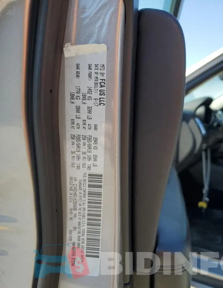 1C4RDHAG1HC950688 Photo# 13