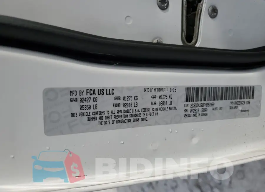 2C3CDXJG8FH897969 Photo# 13