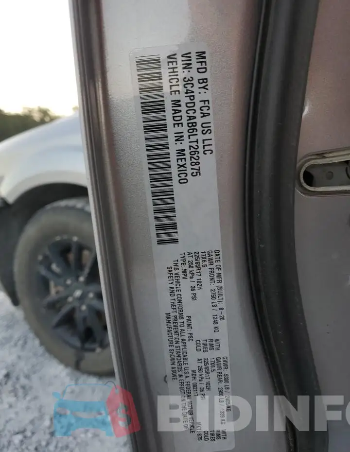 3C4PDCAB6LT262875 Photo# 13