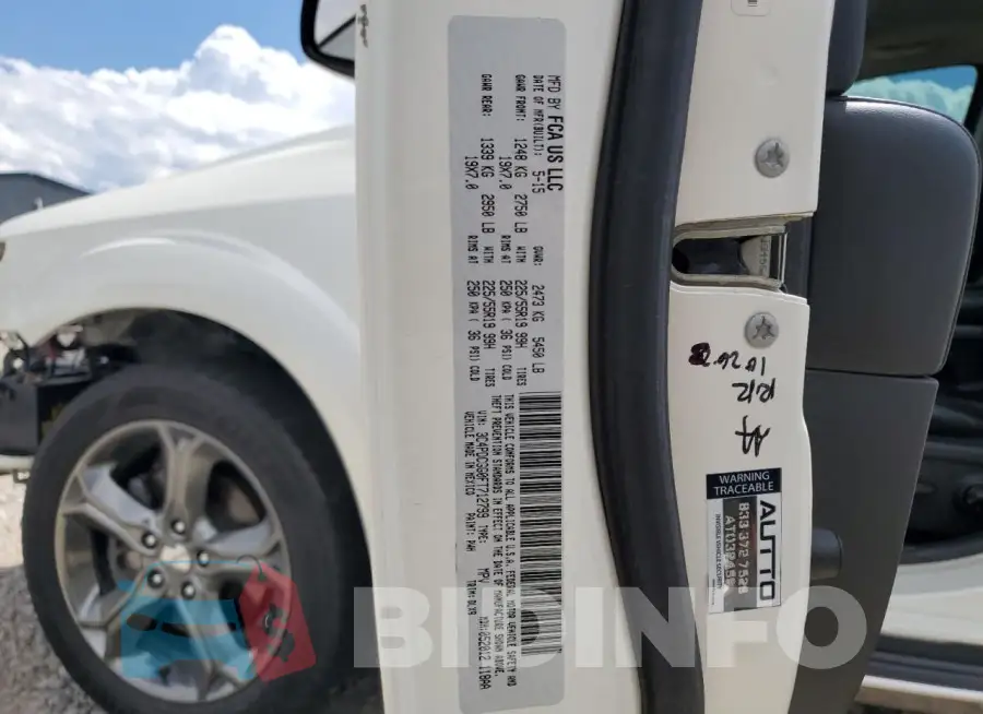 3C4PDCGG0FT712799 Photo# 14
