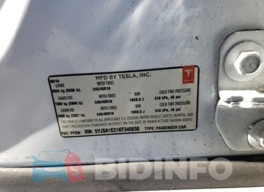 5YJSA1E21KF340638 Photo# 12