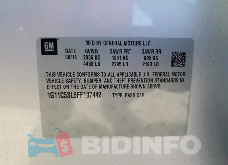 1G11C5SL8FF107442 Photo# 13